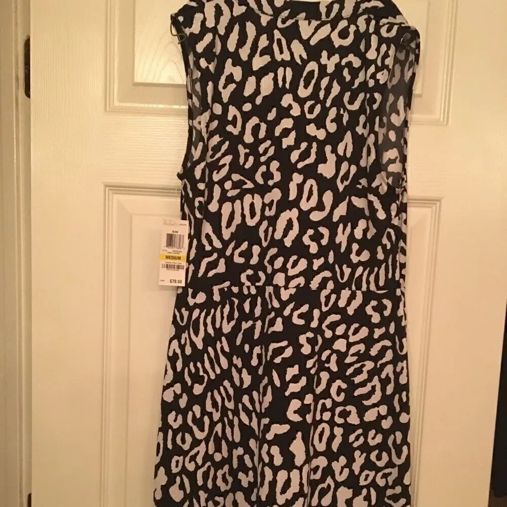 INC beautiful black and white dress.
